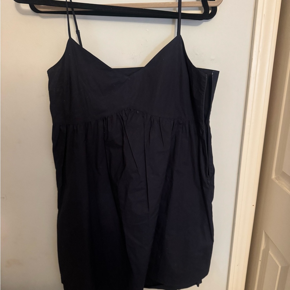 Derek Lam Black Boxy Sleeveless Camisole